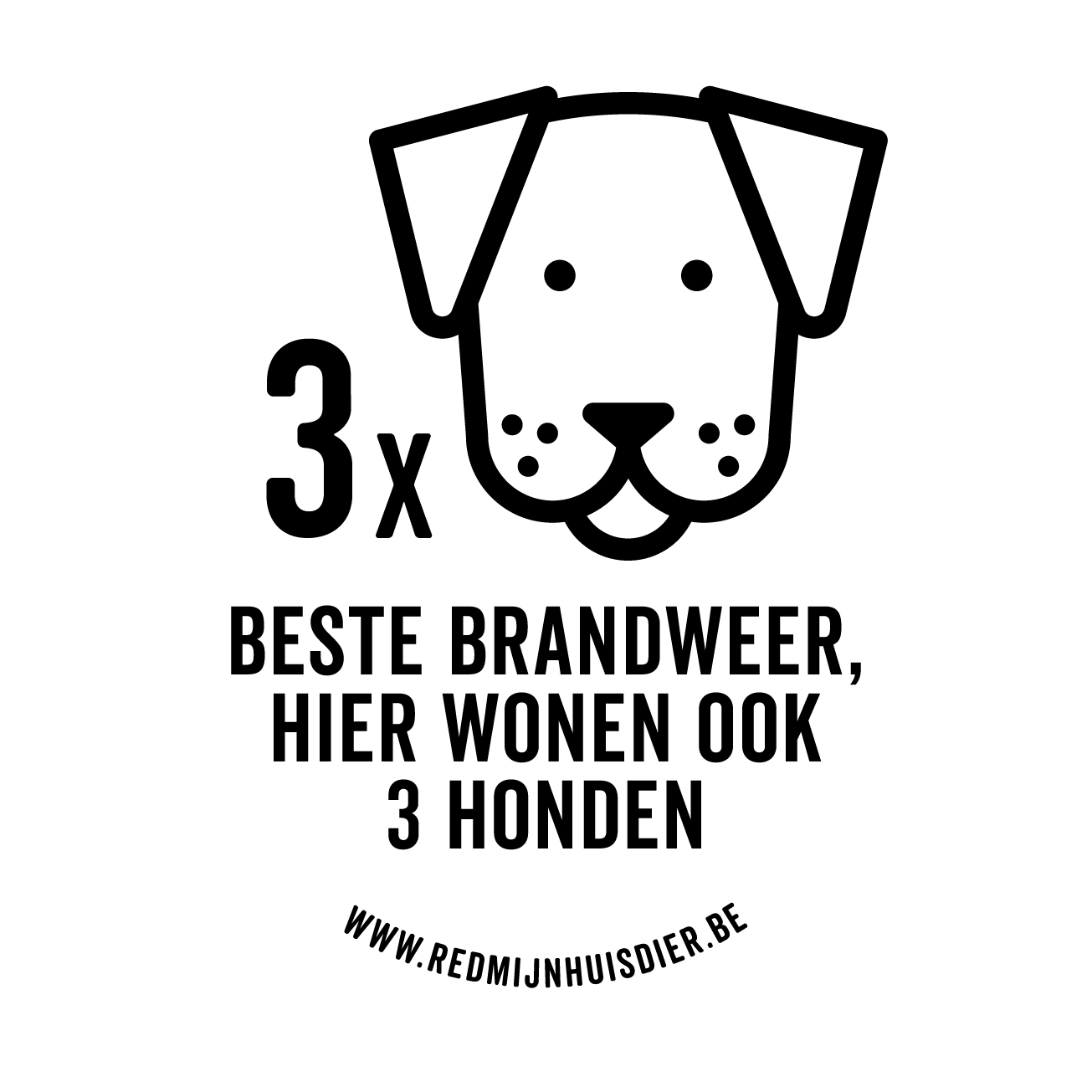 DRIE HONDEN